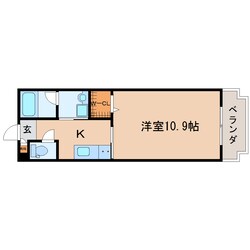 静岡駅 徒歩5分 5階の物件間取画像